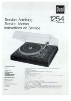 Dual 1254-Service-Manual 